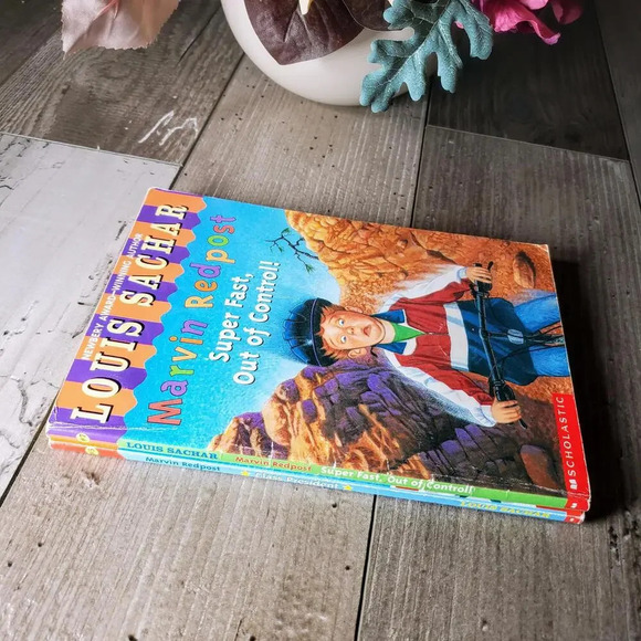 Marvin Redpost Scholastic Books By Louis Sachar Book Bundle - Picture 3 of 8